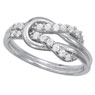 Love Knot Diamond Rings