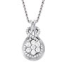Love Knot Diamond Necklaces