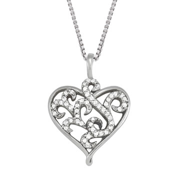heart necklaces