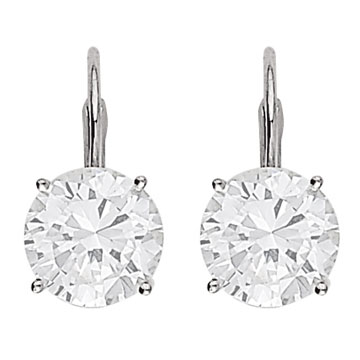 Buy CruzStone Highly Exclusive Grade Diamond Stud 18k Gold Earring for  Women & Girls Solitaire Earrings Round Stone Earrings for Women Stylish 8  Prong Round Cut Diamond Earrings at Amazon.in